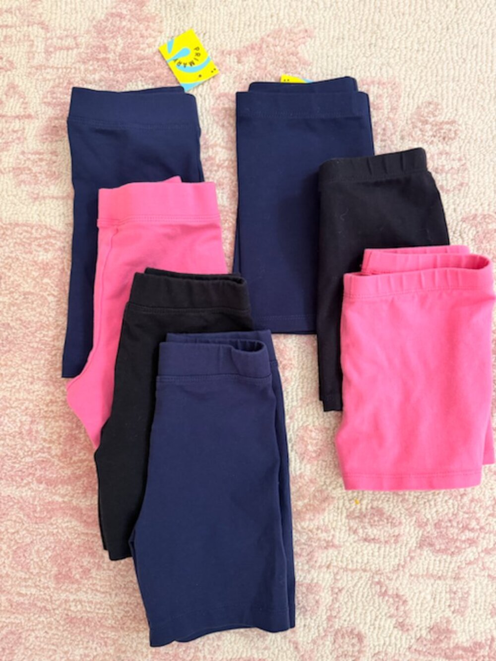 Primary Girls Bike Shorts Size 5 NWT and UEC